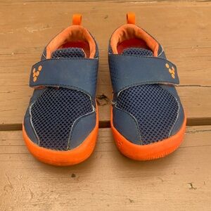 Vivo barefoot Blue and Orange Sneakers with Breathable Mesh